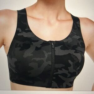 Enlite bra zip front size Black Camo